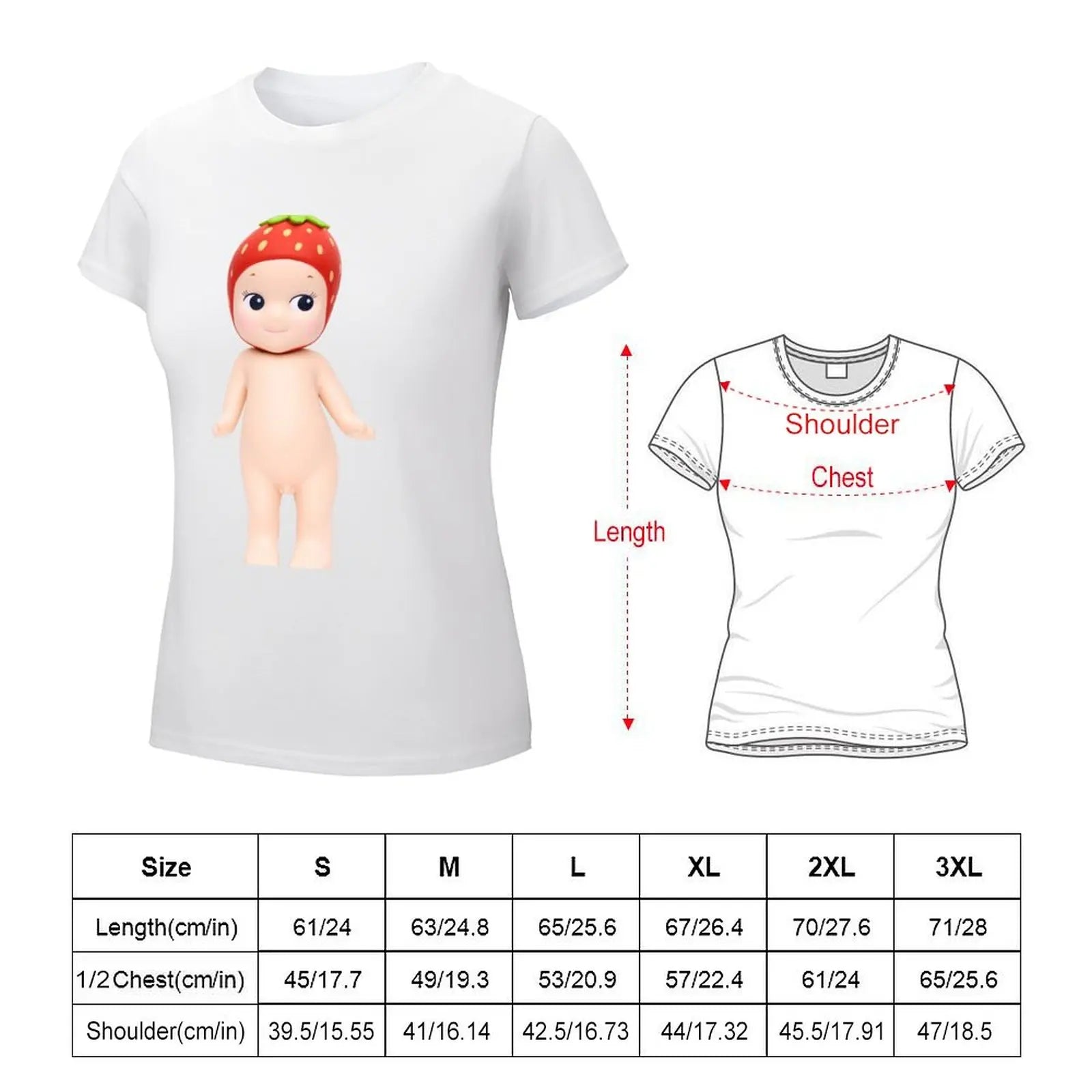 Strawberry Angel Tshirt
