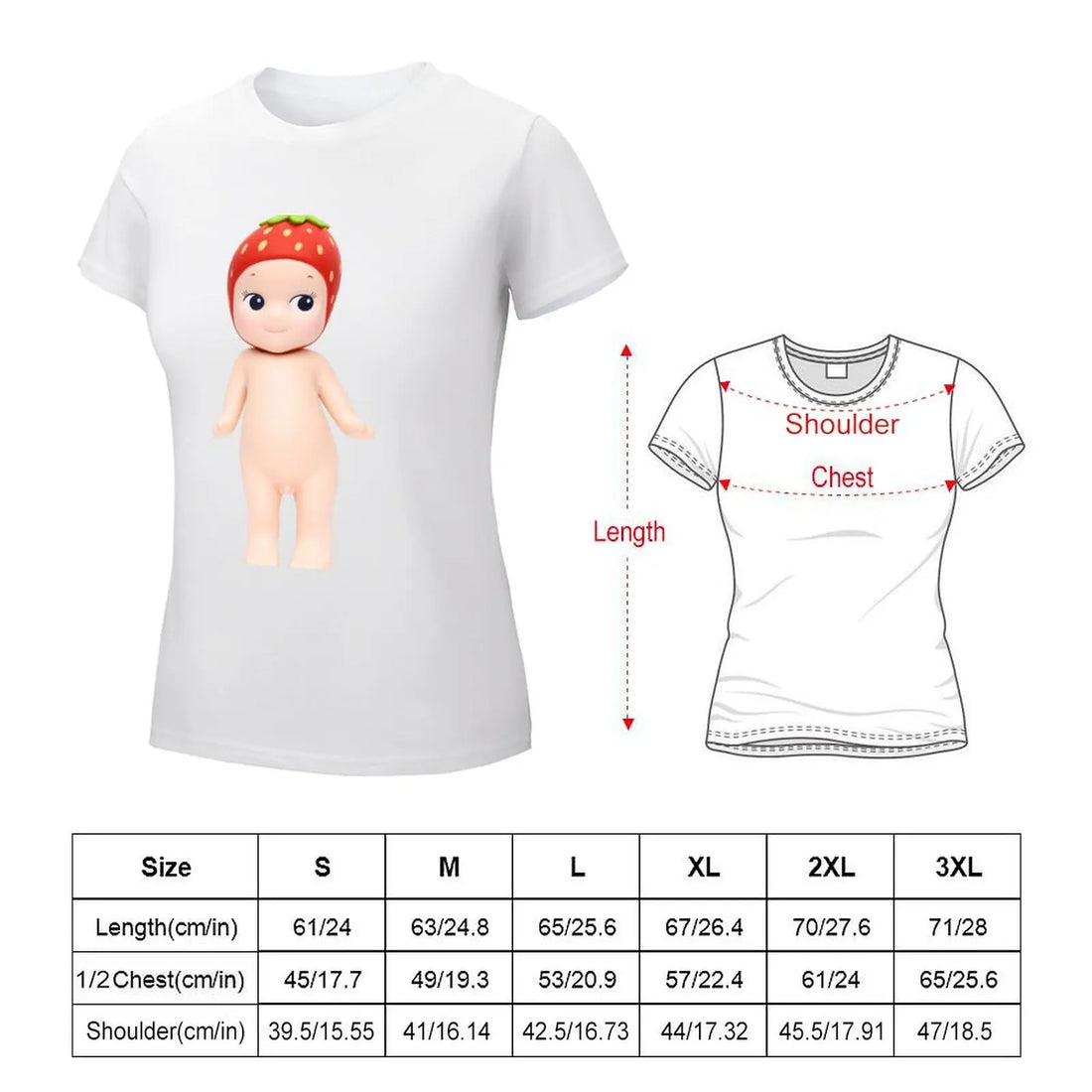 Strawberry Angel Tshirt